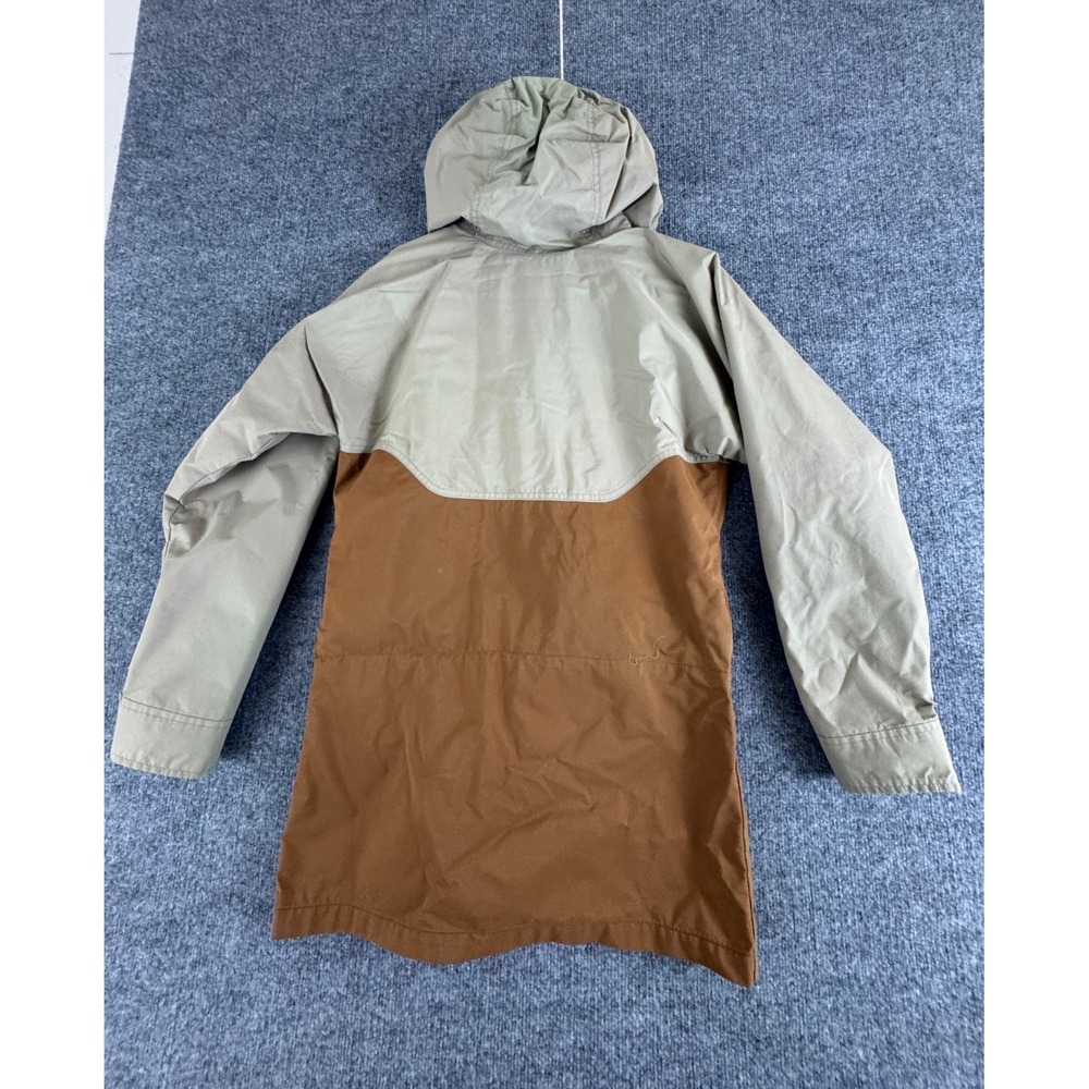 Jansport Gore Tex Hooded Jacket Tan Brown Mens Size Small Made in USA - Picture 10 of 16